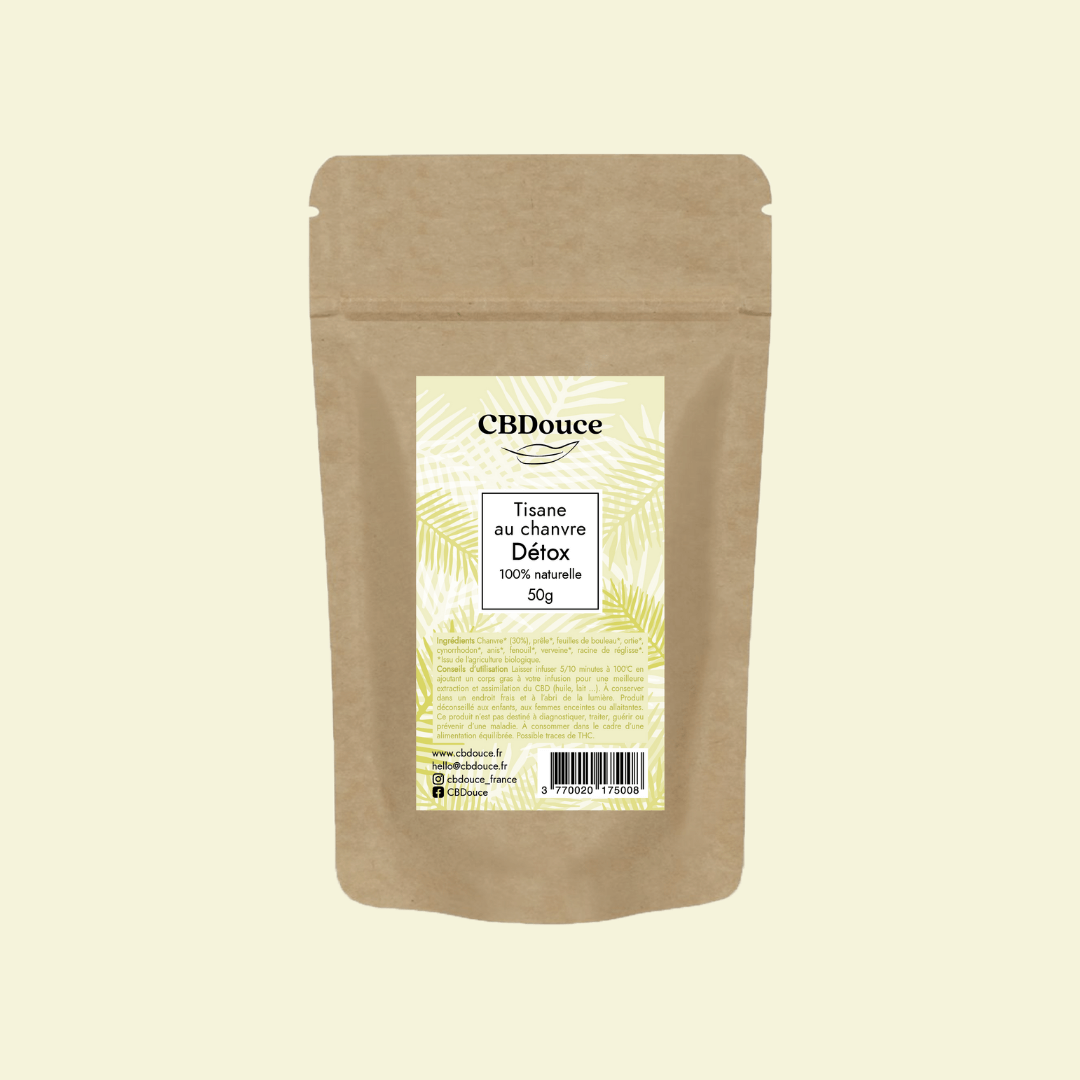 tisane au chanvre BIO DETOX
