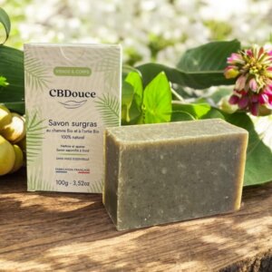 Savon CBD surgras naturel