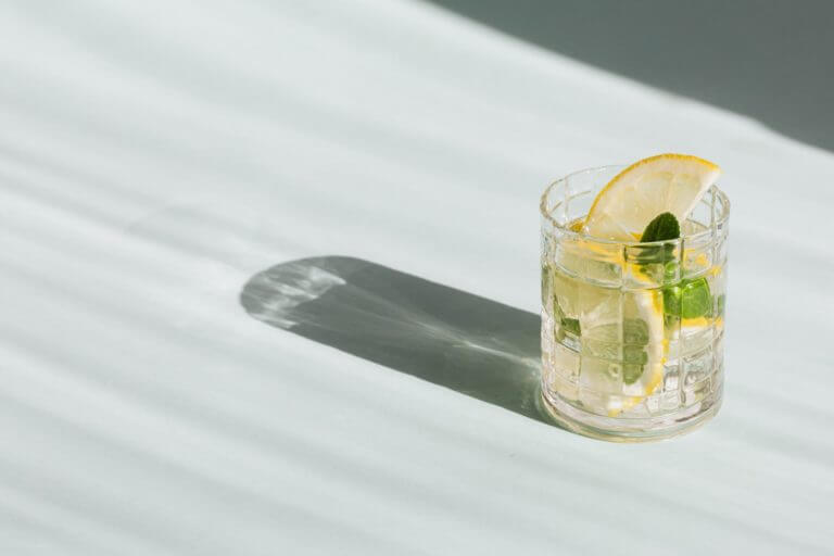 infusion glacée citron et cbd