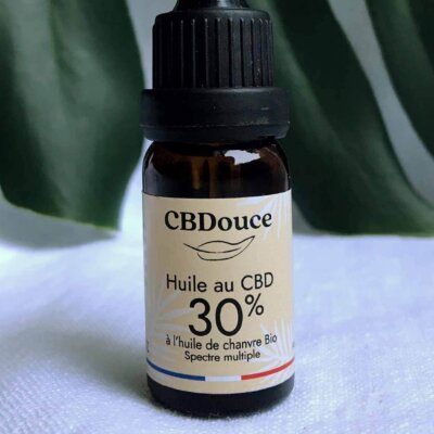Huile de CBD 30% : combien de goutte ?