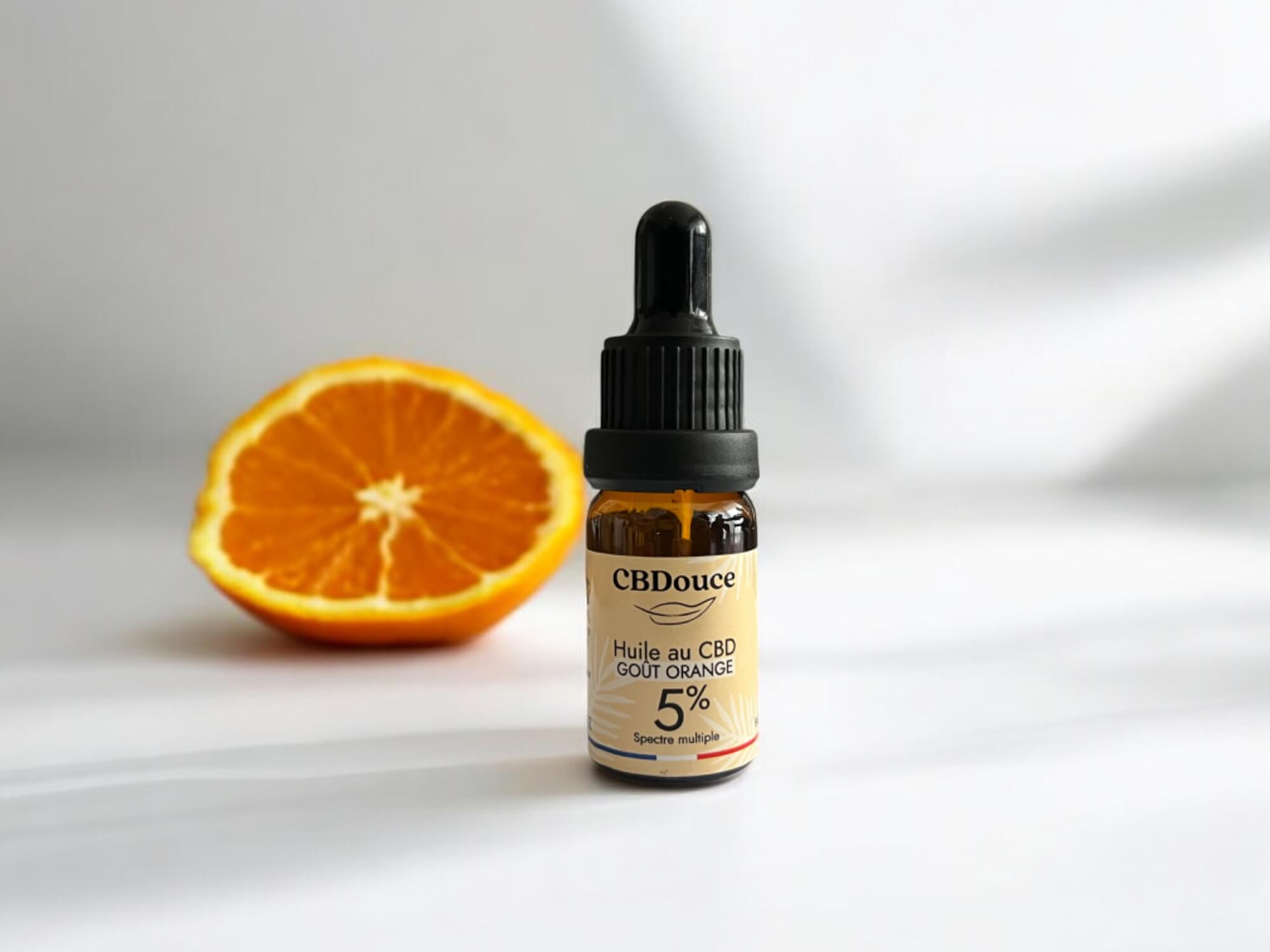 Huile au CBD Orange 5%