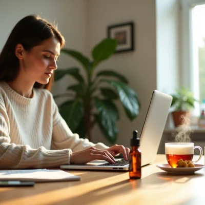 Gestion Stress Travail : Le CBD, Votre Allié Secret pour la Concentration en Télétravail