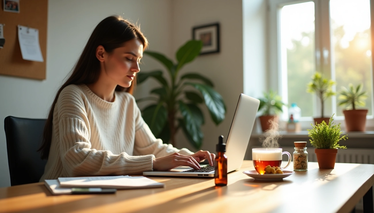 You are currently viewing Gestion Stress Travail : Le CBD, Votre Allié Secret pour la Concentration en Télétravail